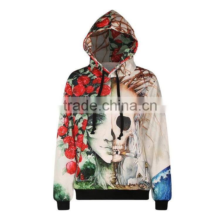 Custom Sublimation Printing Wholesale 3D OEM Design Your Own Fitness Hoodie