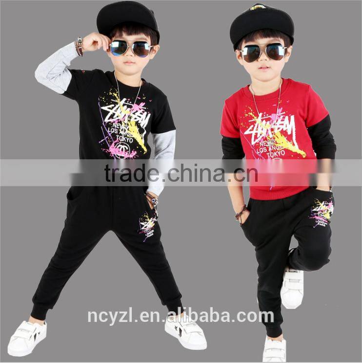 Good quality 2017 New product China wholesale children boys clothing