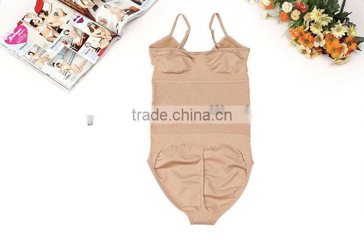 fashion summer plain seamless slim full body shaper