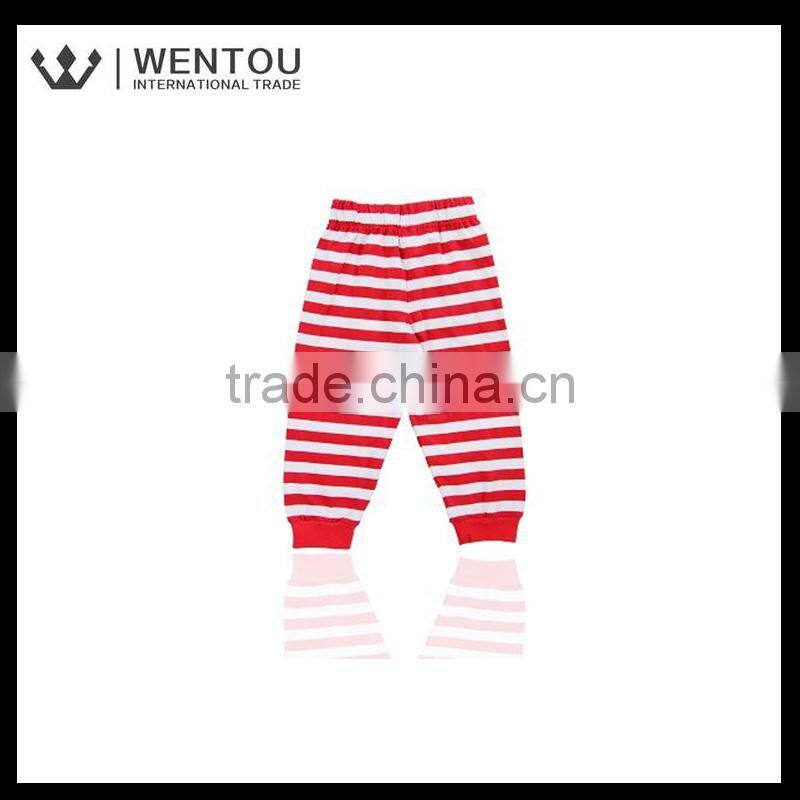 Wholesale cheap red Monogram Stripe Toddlers Christmas Pajamas