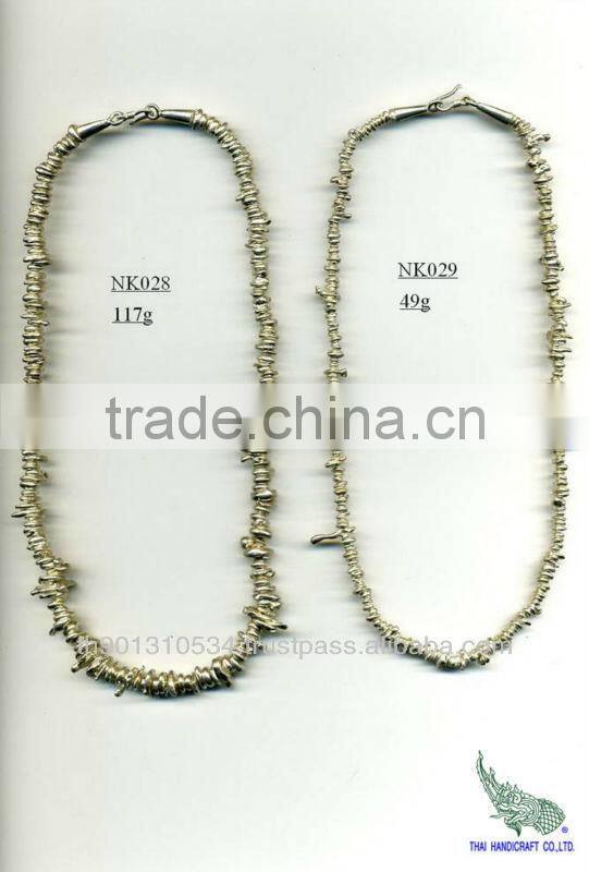 Thai Karen Silver Necklace & Pendant Jewelry 925 Sterling Silver