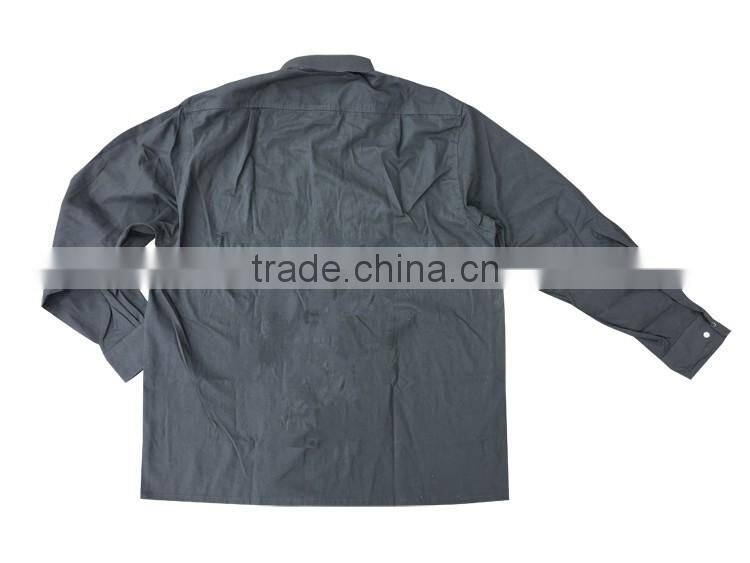 Long sleeve Cotton work t-shirt mens long shirt