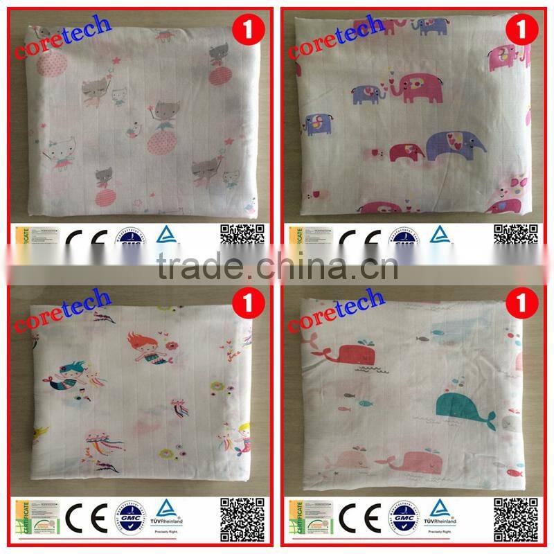 Hot Sales breathable swaddle, muslin blanket