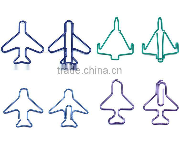 Strange Shape Different Kinds Airplane Paper Clip