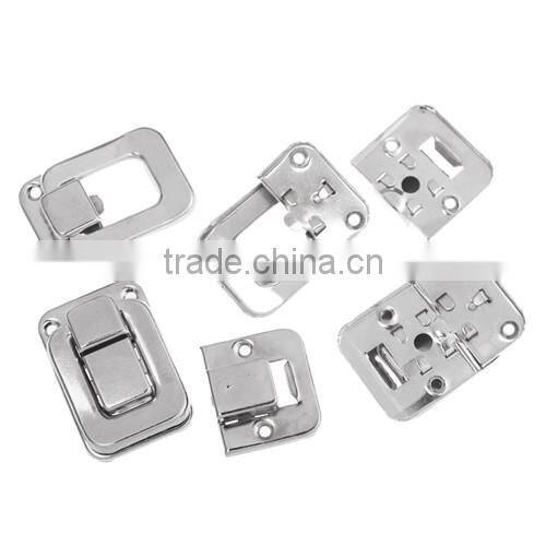 Silver Tone Toggle Catch Latch Suitcase Case Box Trunk Box
