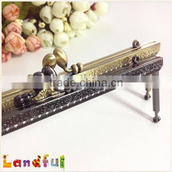 20cm High Quality Beautiful Pattern Handicraft Accessories Coin Purse Frames