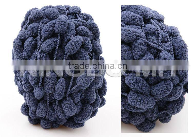 100% Acrylic scarf fancy yarn