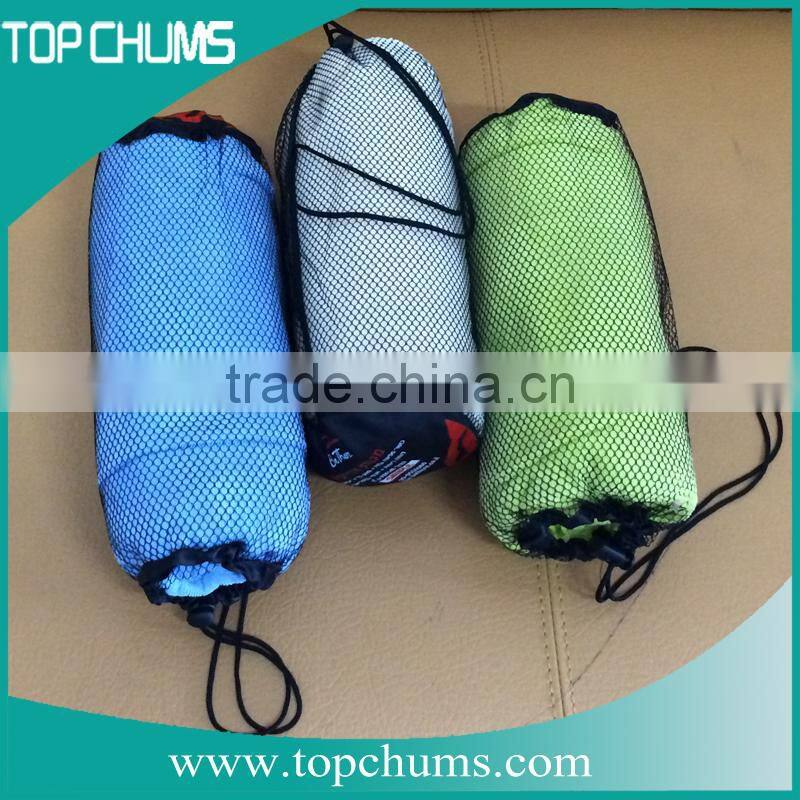 microfiber Gym fitness towel in mesh pouch,fitness towel,microfiber gym towel