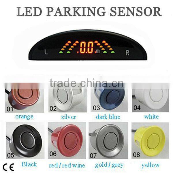 Rainbow LED Display Wireless System Car Reverse Sensors
