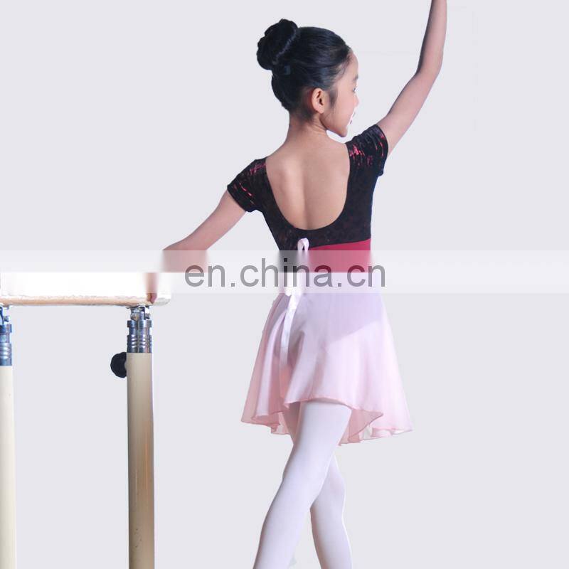 111024501 Children Chiffon Ballet Dance Wrap Skirt