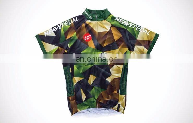 Sublimation breathable cycling kit custom cycling jerseys no minimum