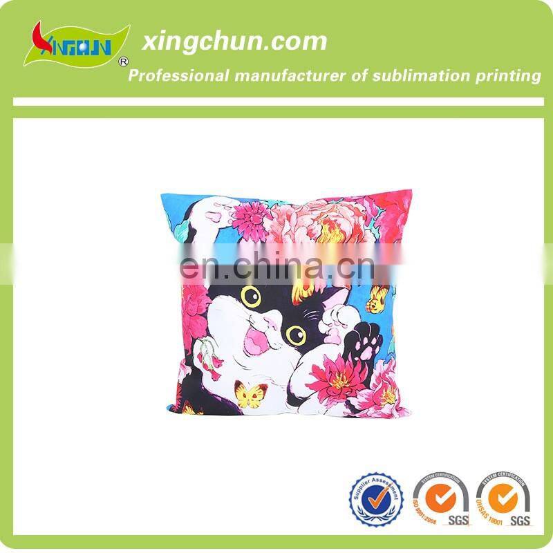 Custom heat transfer printing cushion cover