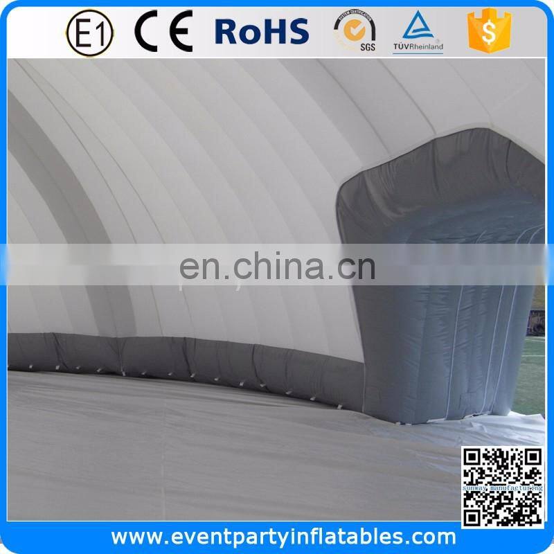 Outdoor sealed airbeam inflatable structure dome