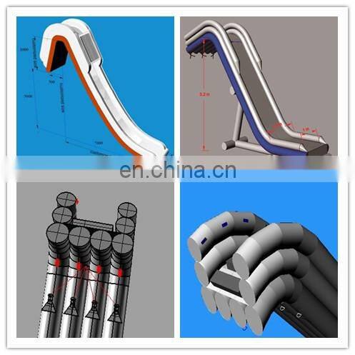Inflatable Yacht Slide/Mega Inflatable Water Slide in Sea/Inflatable Floating Slide