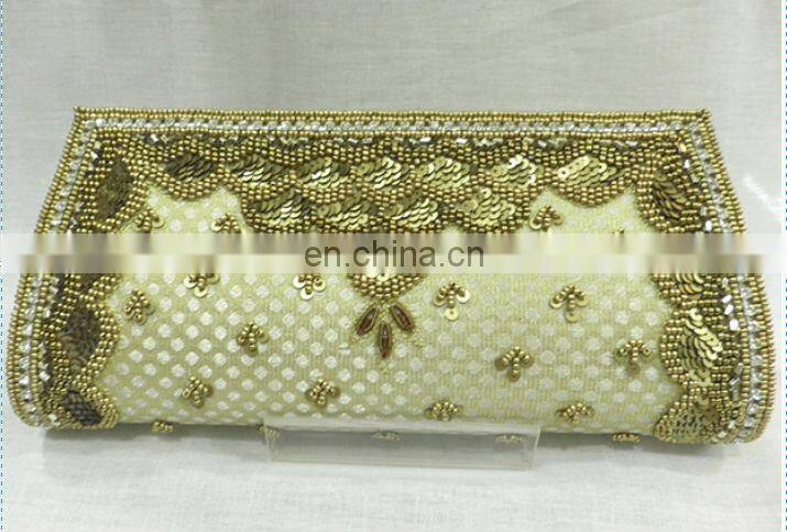 Royal Look Blue Clutch Bags