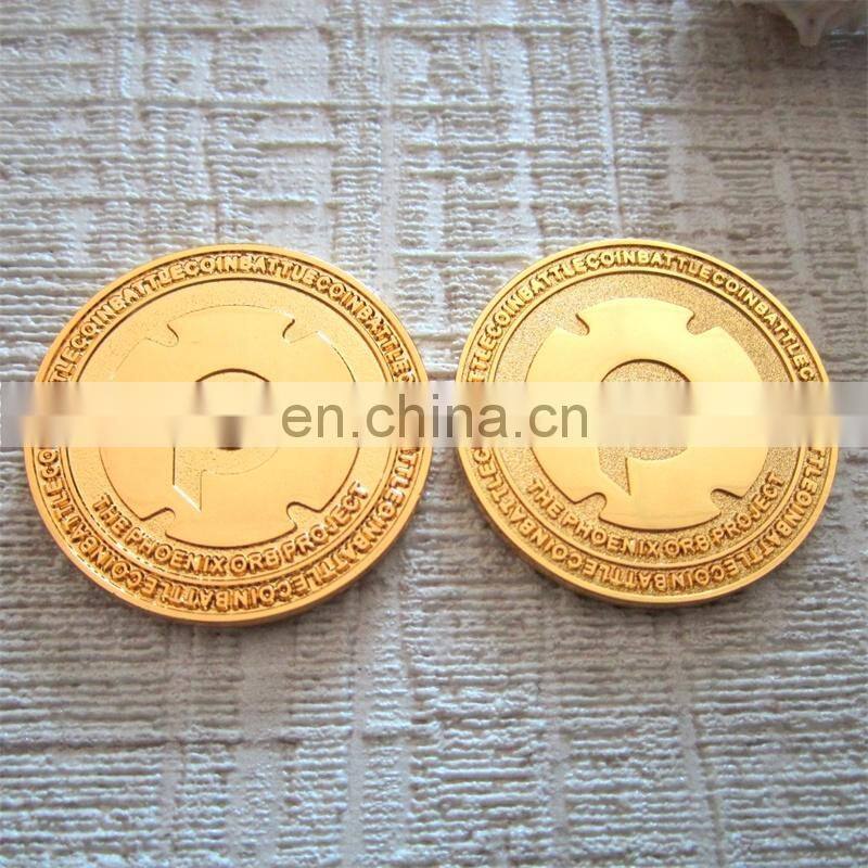 Custom double metal colors plating commemorative coins for Beijing University