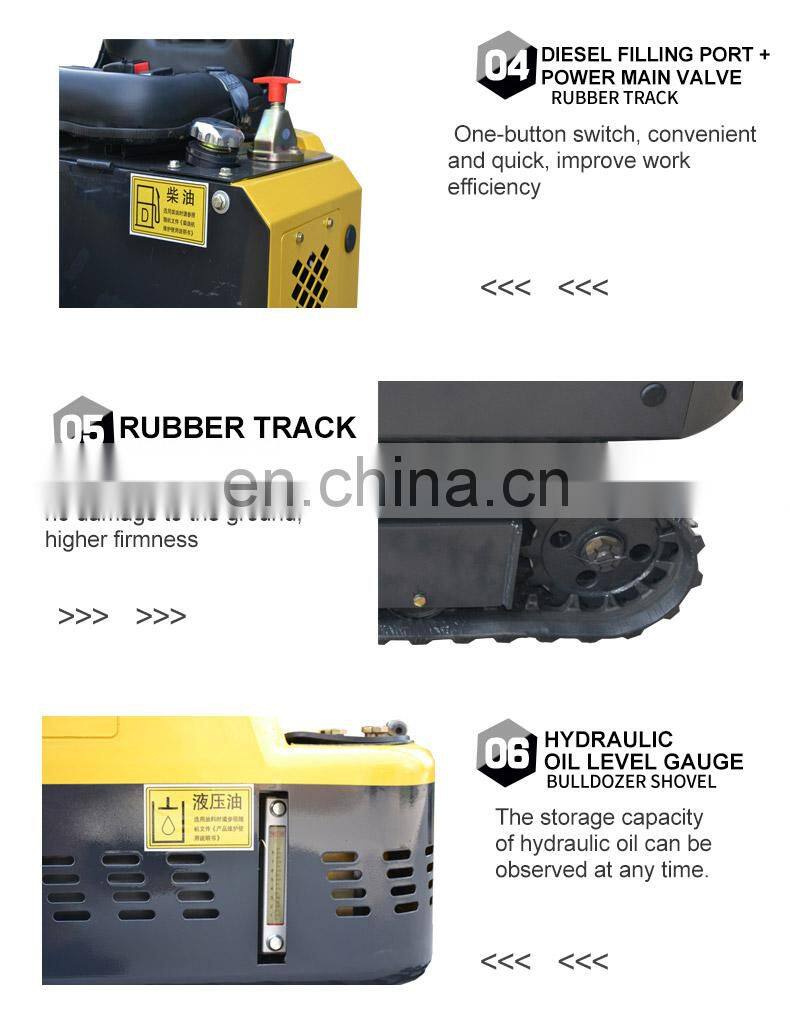 New mini 1200kg excavators sale prices