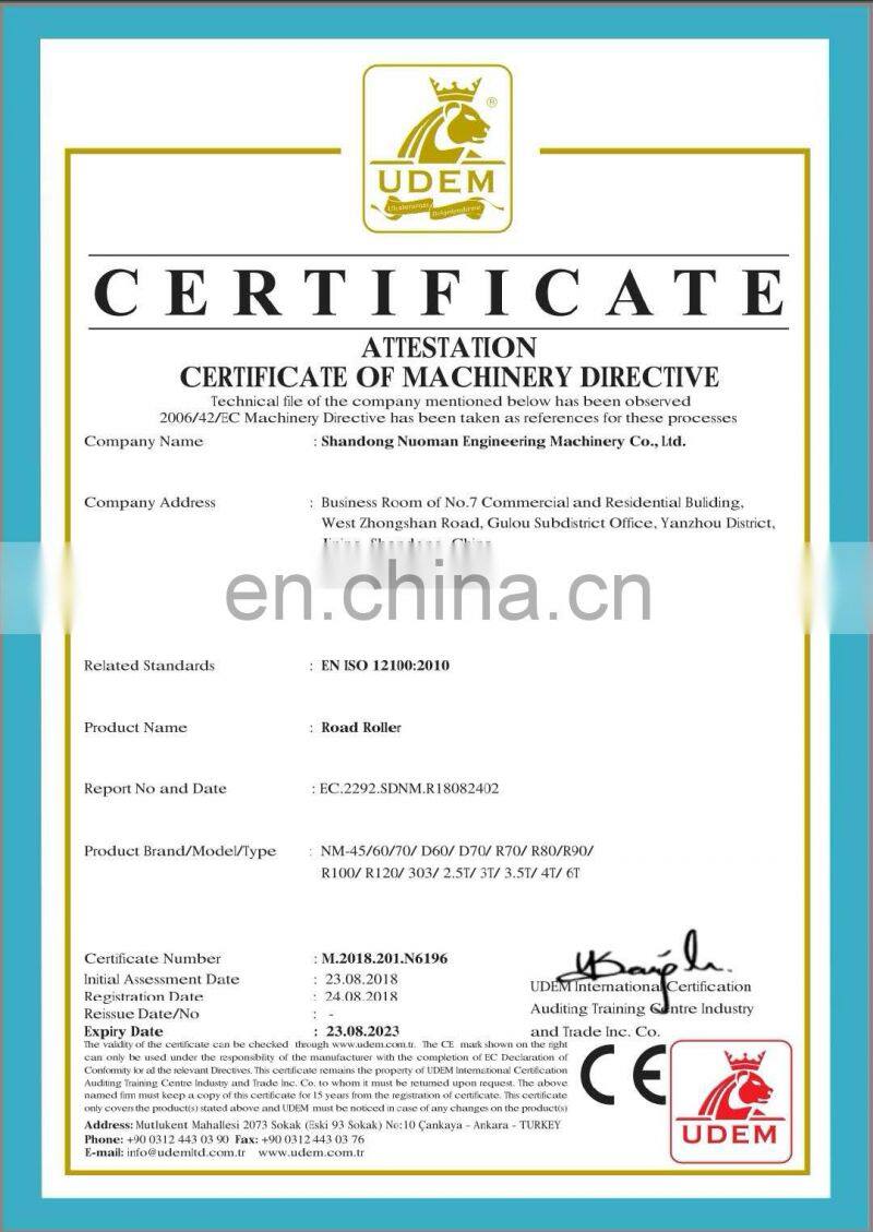 CE mini tandem pedestrian road rollers for soil compaction and asphalt patching for sale