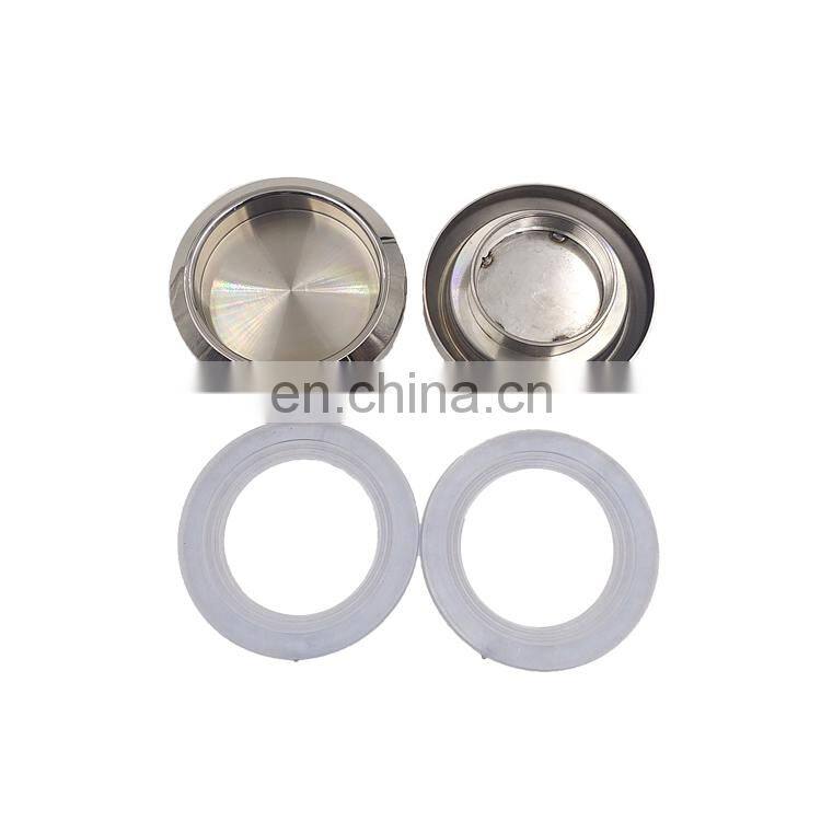 Sliding glass door round handle for bathroom shower accessories