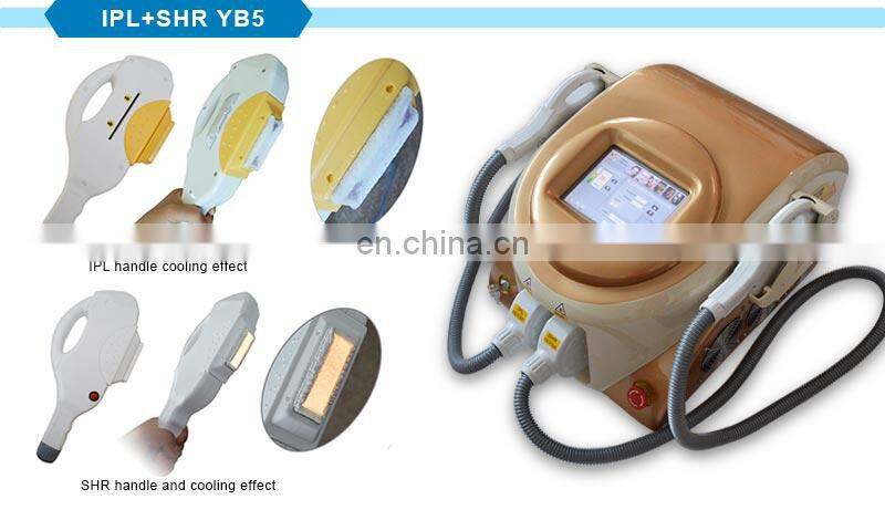 Hair Removal hair removel SHR 2 in 1 OPT SHR Professional Laser Hair Removal Brown