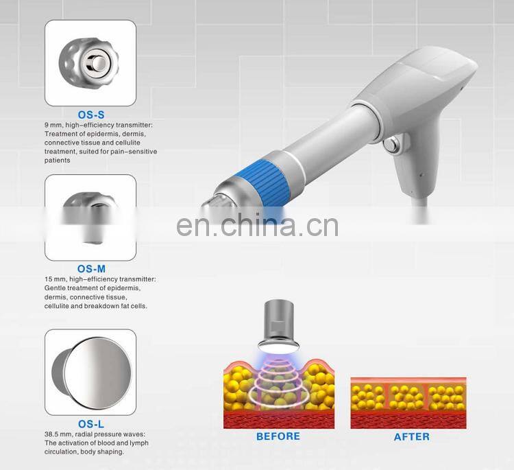 VELASHOCK combines RF velashape with shock wave therapy Vacuum Roller beauty equipment