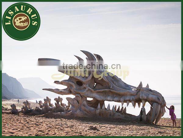 Lisaurus-V artifical dinosaur skeleton fossil