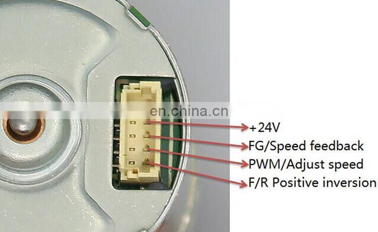 chihai motor CHR-2418BLDC-310 high speed 24V micro brushless dc motor for Robot, electronic lock