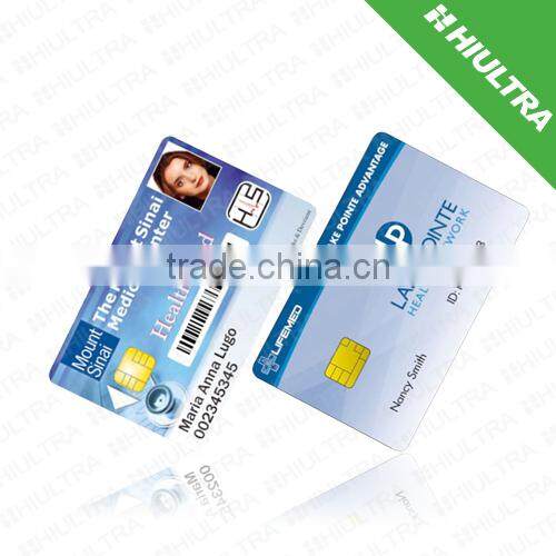 EM4100 EM4200 Printing Proximity contactless label/tag and contact smart chip card 17 years factory