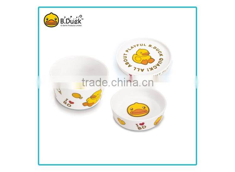 B.Duck factory ceramix bowl set microwave oven bowl set