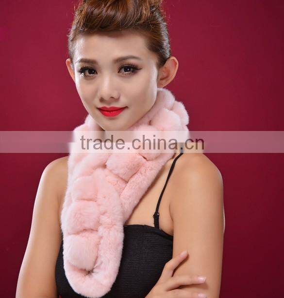 rex rabbit fur scarves