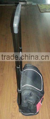 Rolling trolley cooler bag with wheels