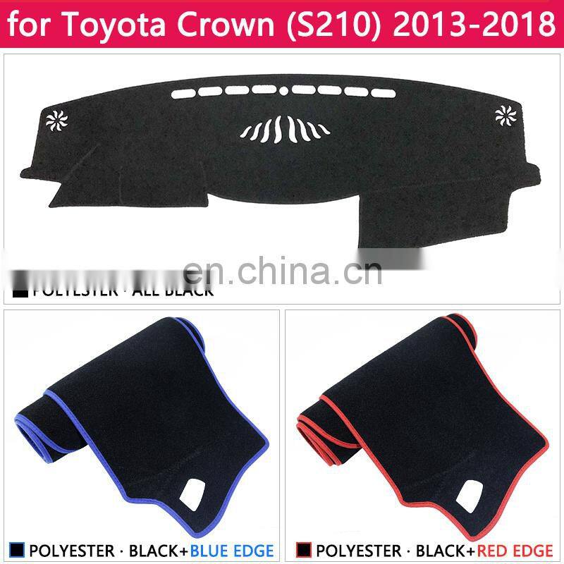 for Toyota Crown Royal S210 2013~2018 Anti-Slip Mat Dashboard Cover Pad Sunshade Dashmat Carpet Car Accessories 2015 2016 2017