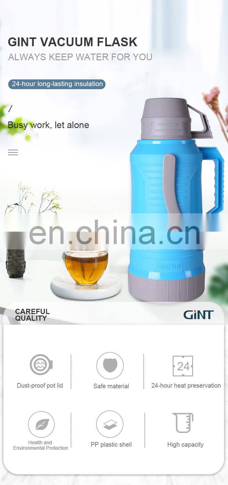 2L portable glass liner Thermo Bottle high quality Vacuum Flask Insulated hot drinks bottle insulated wholesale