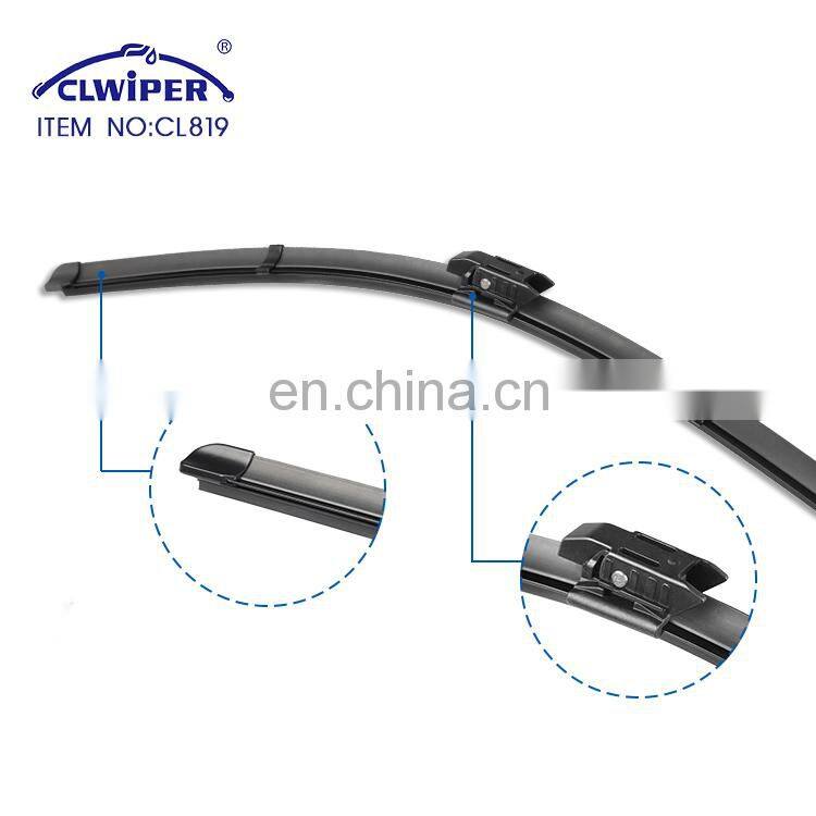 CLWIPER Car front windshield wiper exclusive soft wiper rubber wiper blade for cars 22"+16"