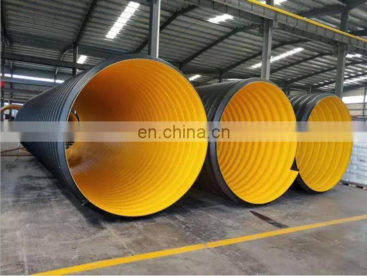 Hot Selling 1200 Double Wall Sn4 High Speed Machine Hdpe Corrugated Pipe For Sales