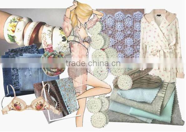 Flower pattern delicate embroidery lace for dress underwear shoes decoration