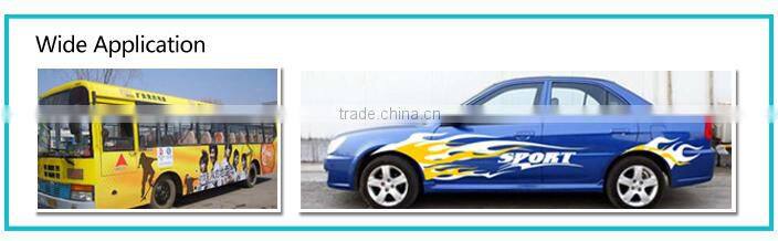 PVC self adhesive vinyl with grey adhesive 100mic