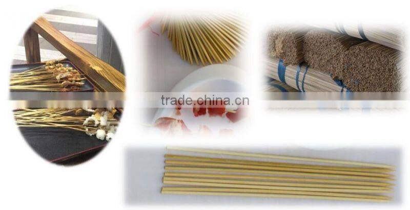 round bamboo skewer health skewer