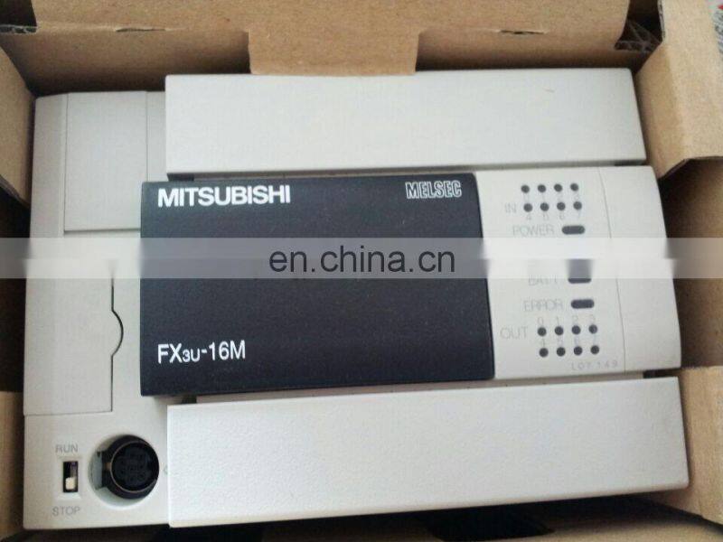 Mitsubishi PLC FX3U-16MT/ES-A Programmable Controller Good Quality Genuine