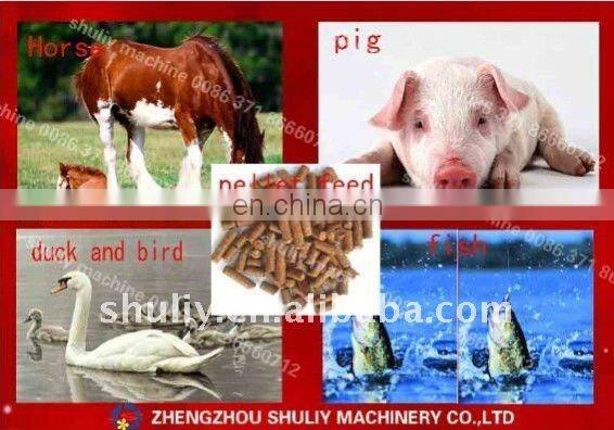 hot single screw floating fish feed pellet machine/poultry pellet feed machine/mixing machine animal feed