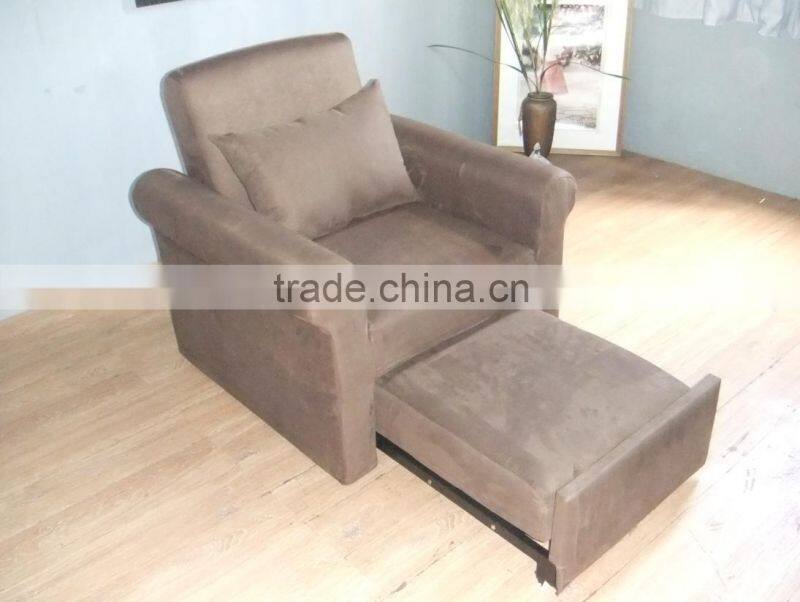 Modern Design Single Sofa Sleeper Brown Sofa Cum Bed Designs