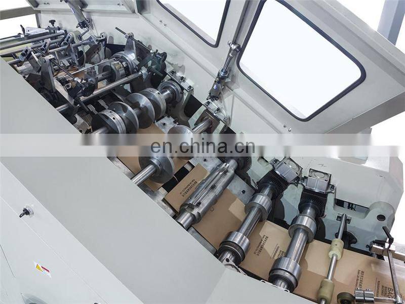 HD330 high speed roll feed Automatic Square Bottom bakery Food Kraft Paper Bag Making Machine for Supermarket Grocery