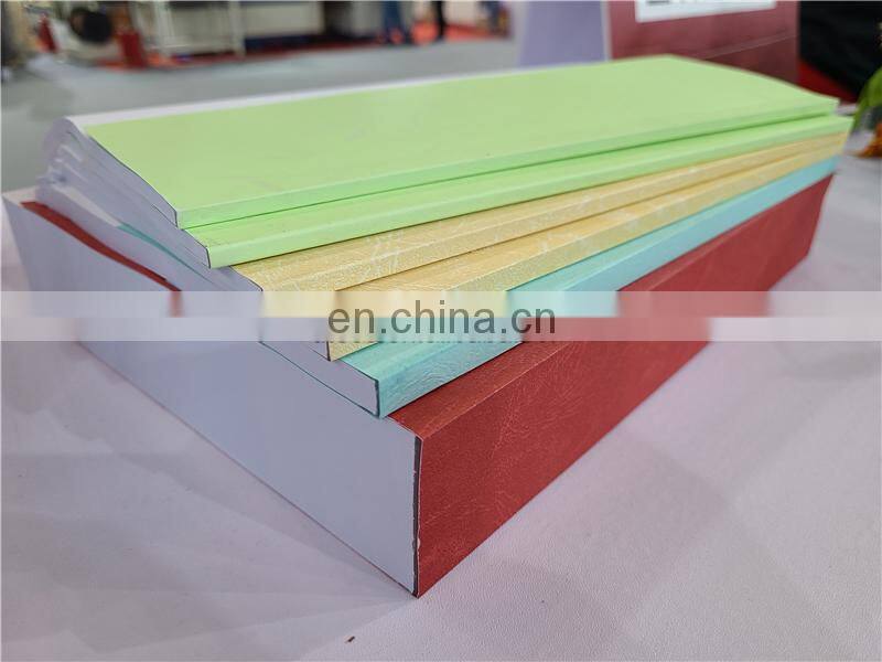 UK5 7inch Touch Screen Silence mute Hot thermal glue book cover binder, notebook hotmelt glue bookbinding machine