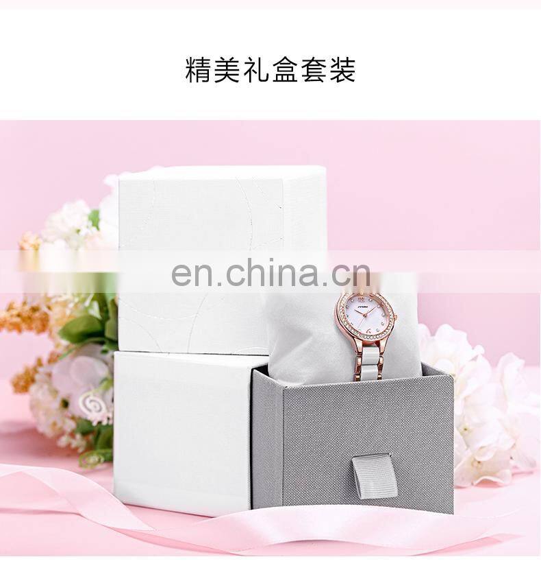 Sinobi women watches luxury diamond Wristwatch Fashion Watches S9581L Digital Watch For Girl