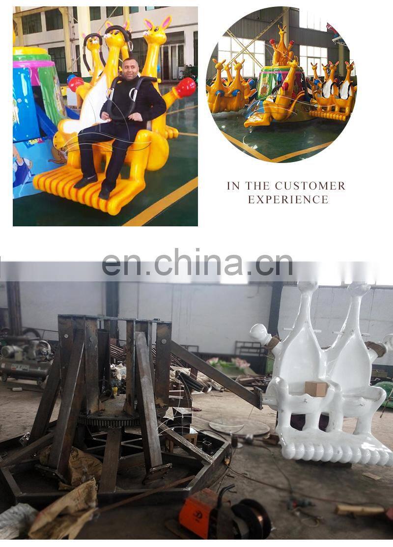 Carnival rides Kangaroo rides outdoor playground jumping kangaroo rides