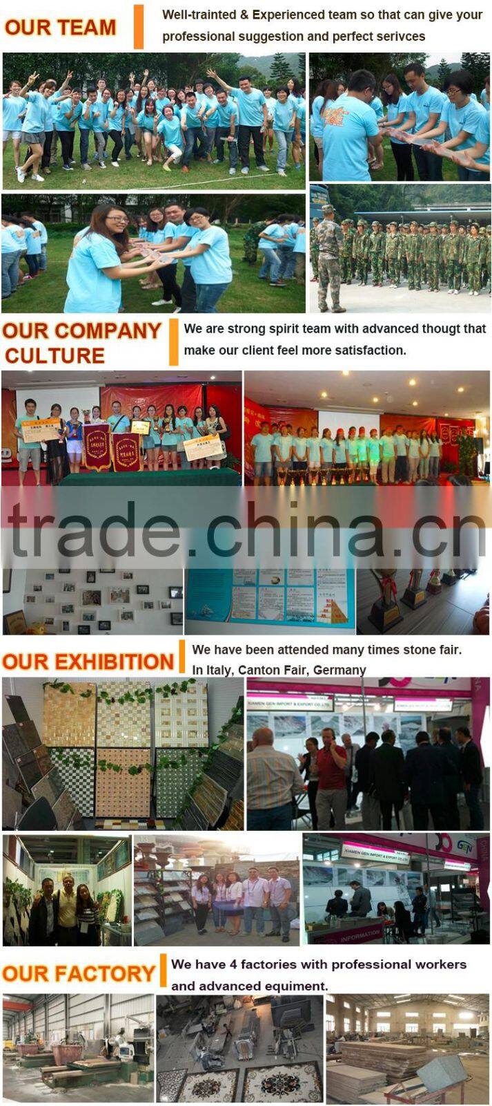 High Quality Beautiful Polished Cloudy Beige Interior Ground Marble Tile