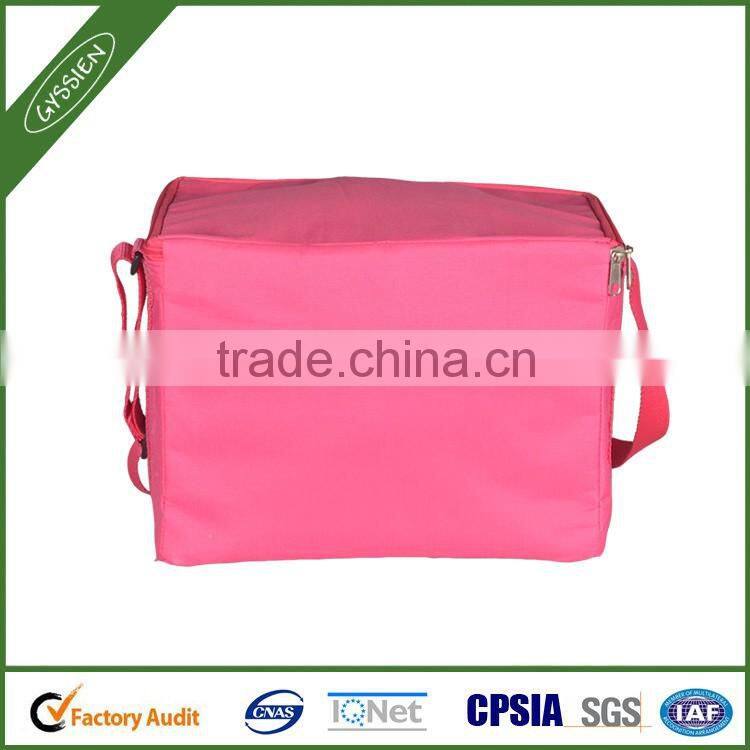 China wholesale pink or custom with mesh insulated neoprene wine cooler bag,neoprene wine cooler bag