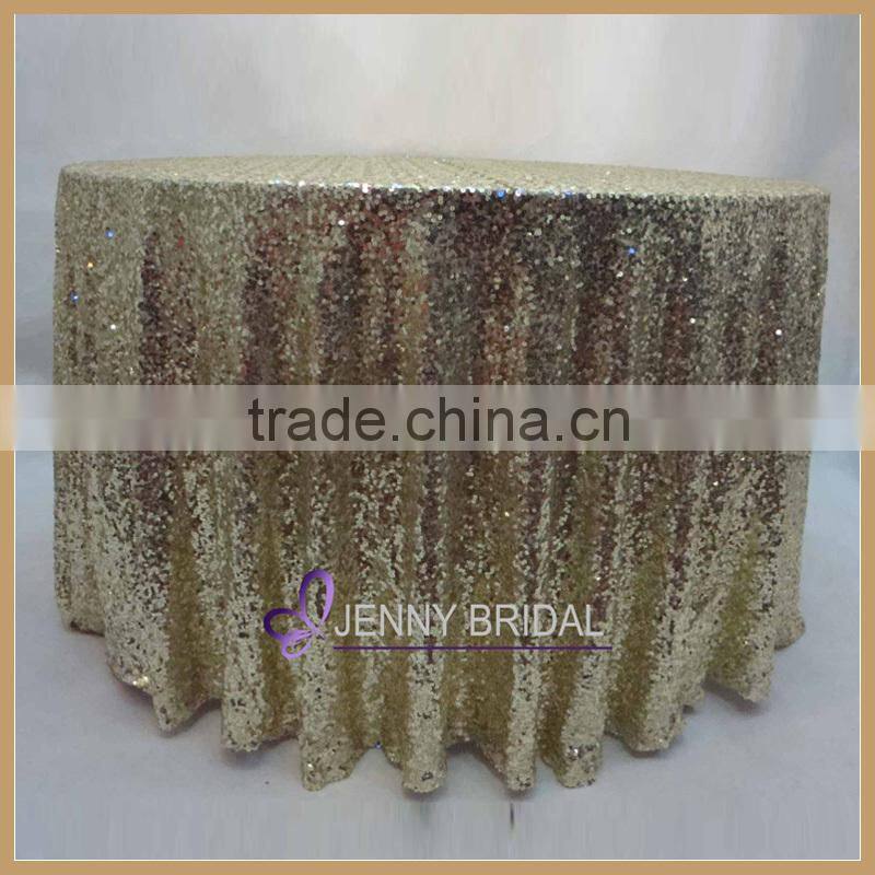 SQN#01B Jenny Bridal Wedding Decoration Wholesale Sequin Tablecloths