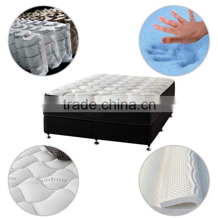 GEL momery back support mattress sleeping bed