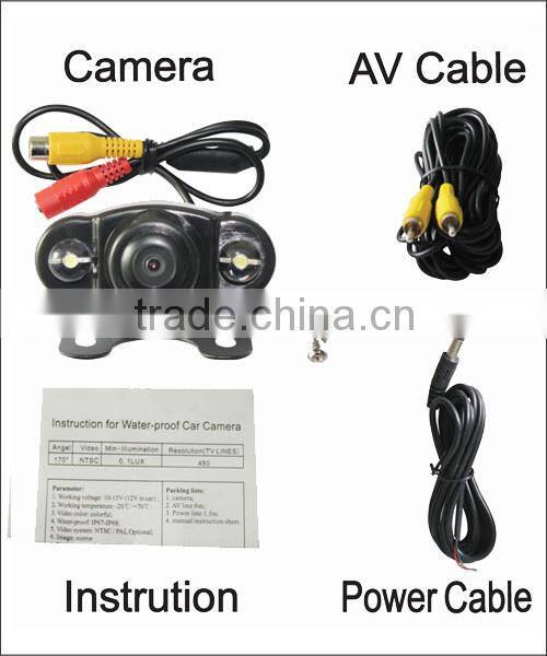 Wide view angle night vision dashboard camera suitable for all cars